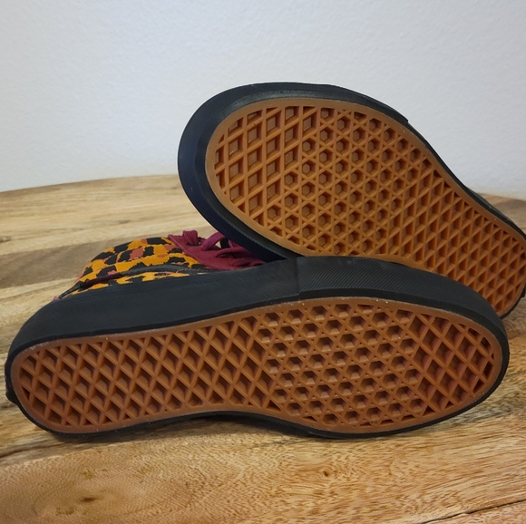 NEW Vans sk8 hi-pro leopard print M5 W6.5 - Picture 6 of 8